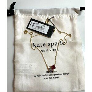 New Kate spade NWT Gold pearl necklace